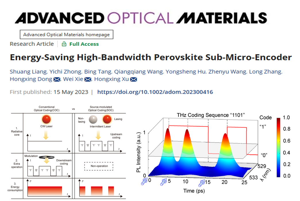 华东师大团队在光学微纳节能编码器取得进展